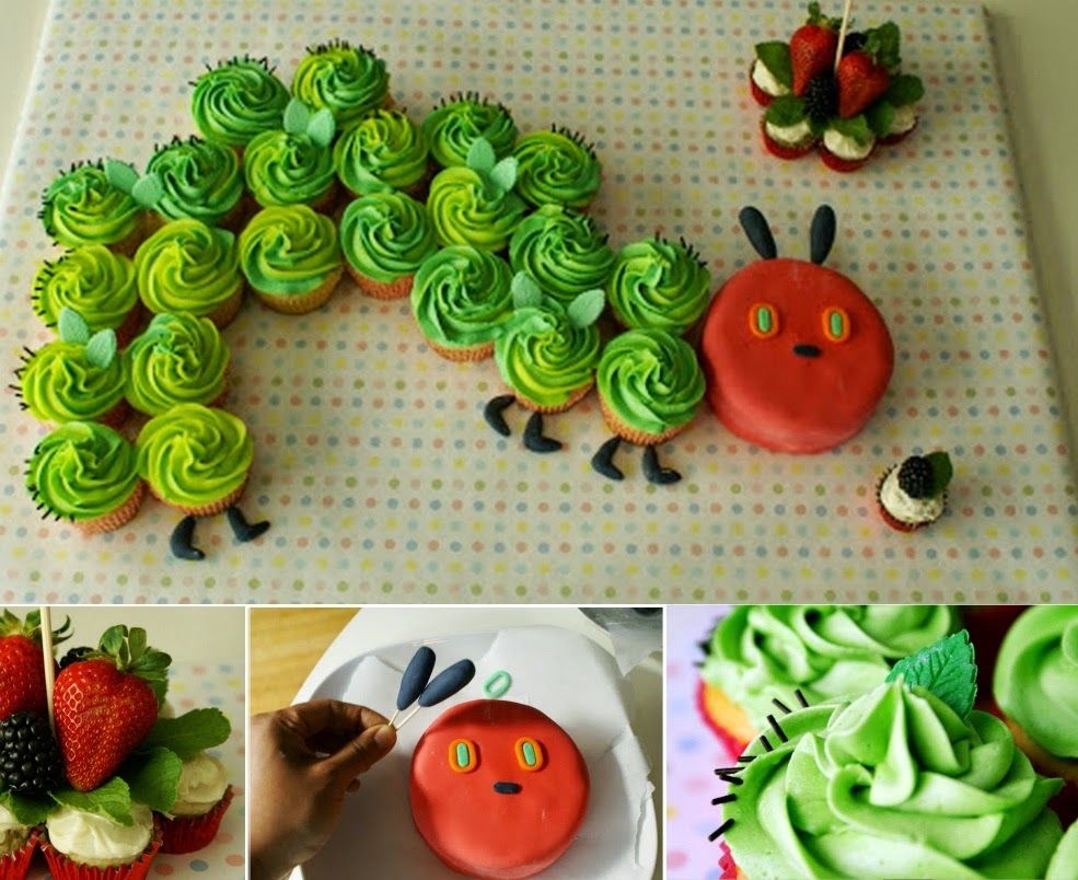 How to make a caterpillar cake