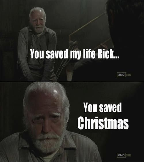 You saved