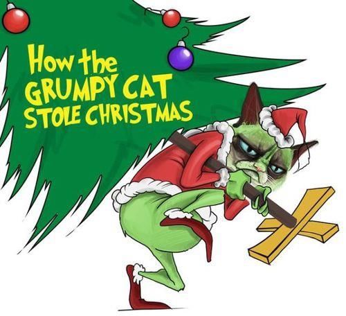 Mock Art of Grumpy and Grinch