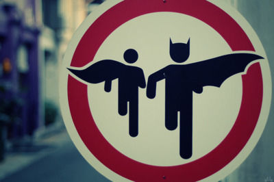New Batman n Robin symbol