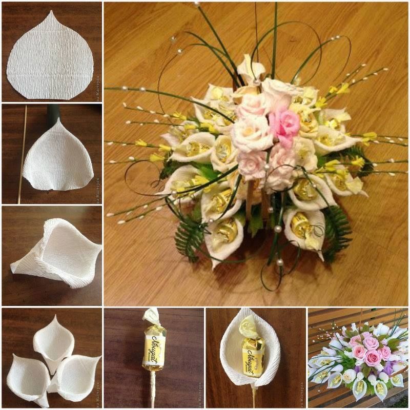 How to create a chocolate floral bouquet How to create a chocolate floral bouquet