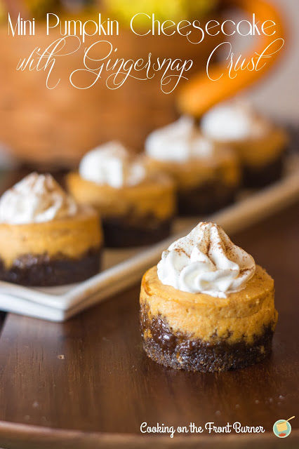 Recipe for mini pumpkin cheesecake Recipe for mini pumpkin cheesecake