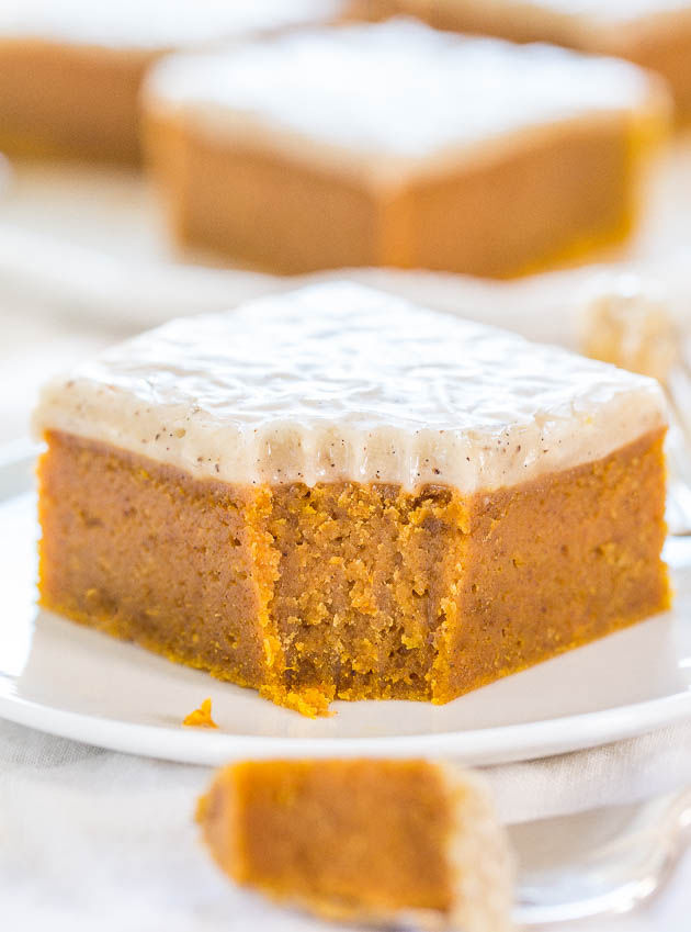 How to make fudgy pumpkin bars