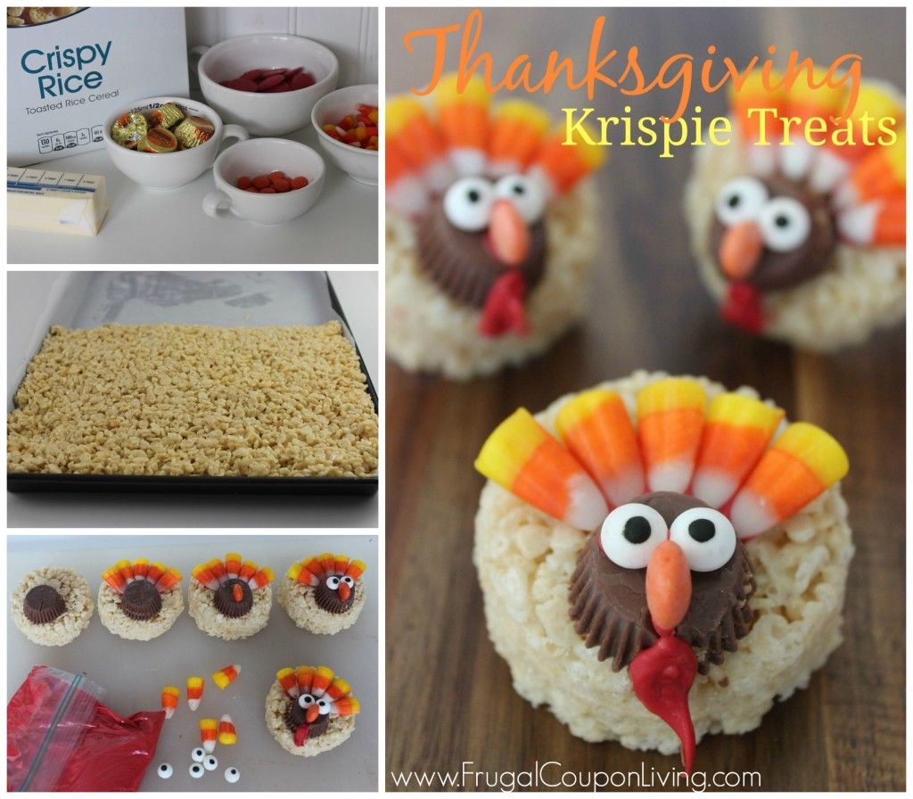 Thanksgiving Krispie Treats