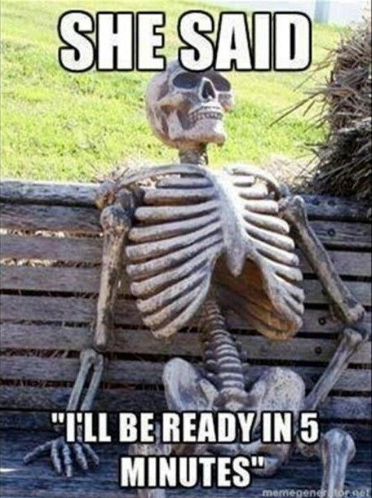 She said be ready 