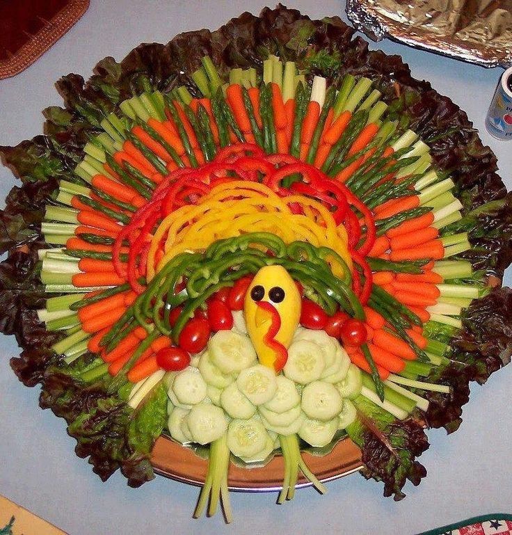 Turkey Vegetable Platter