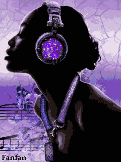 Purple Music Girl