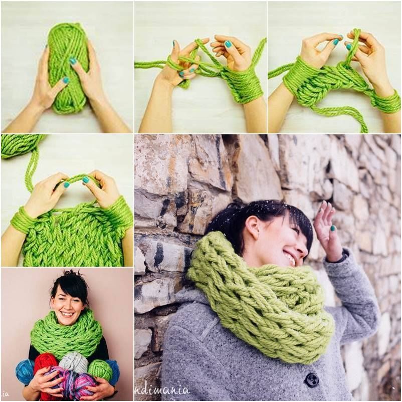 How to design an arm scarf How to design an arm scarf