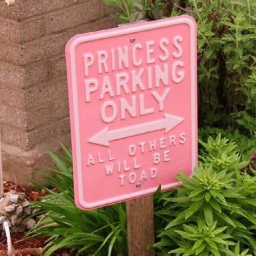 Princess parking only