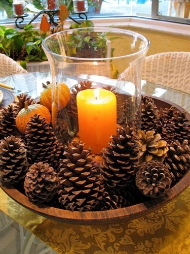 Pinecone Candle Pinecone Candle