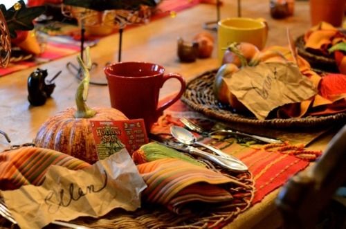 Thanksgiving Table Thanksgiving Table