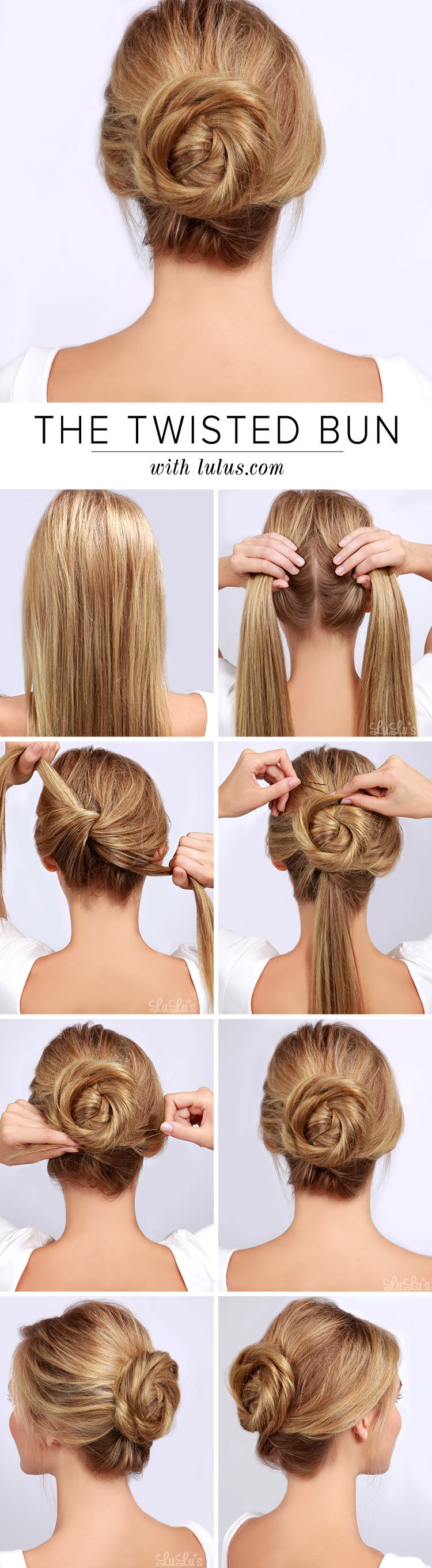 DIY Twisted Bun