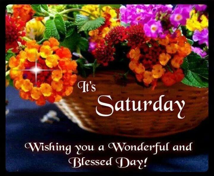 It's Saturday