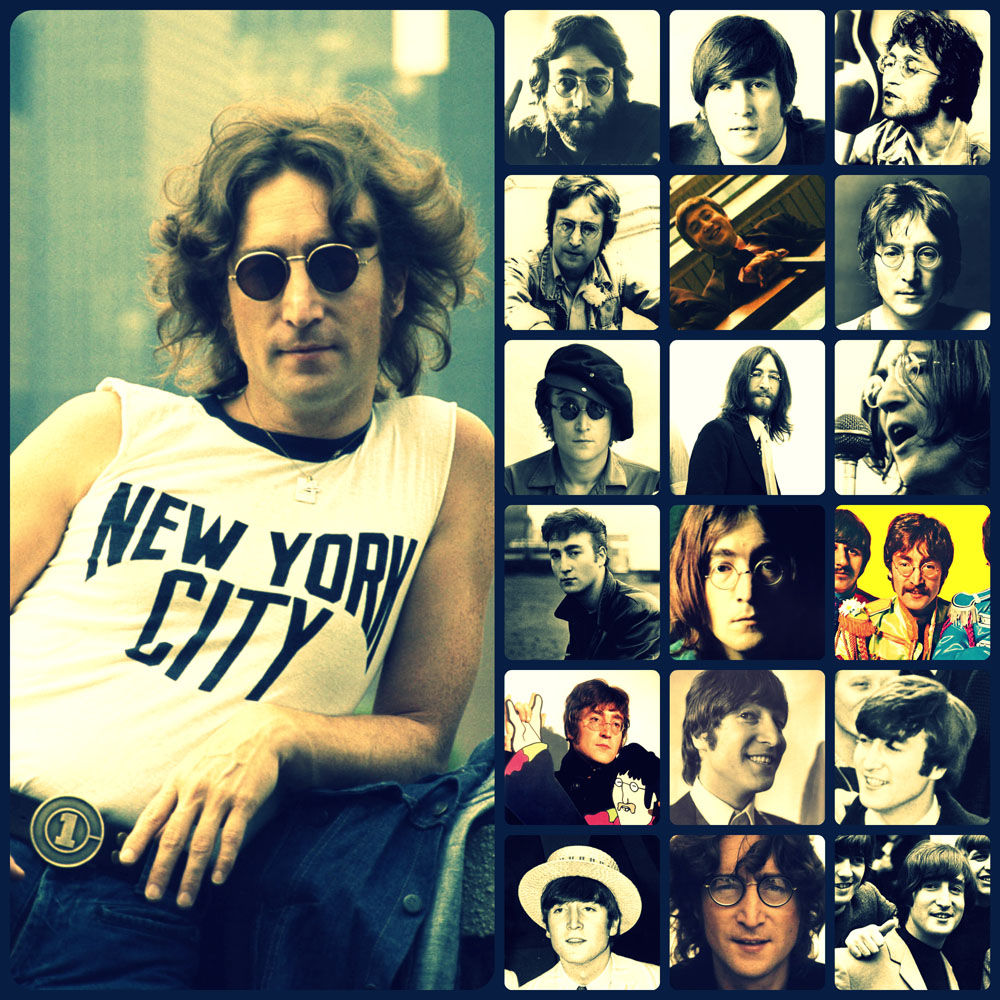 Collage Of John Lennon