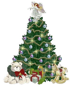 Beautiful Sparkling Christmas Tree