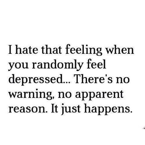 It just happens