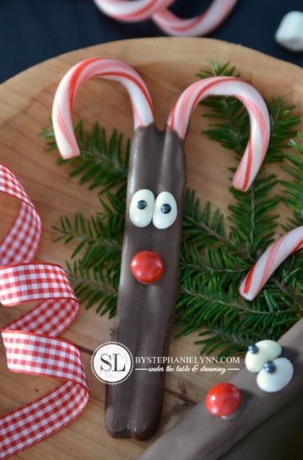 Reindeer Candy Canes