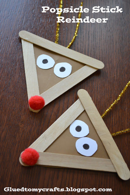 Reindeer Popsicle Sticks Reindeer Popsicle Sticks