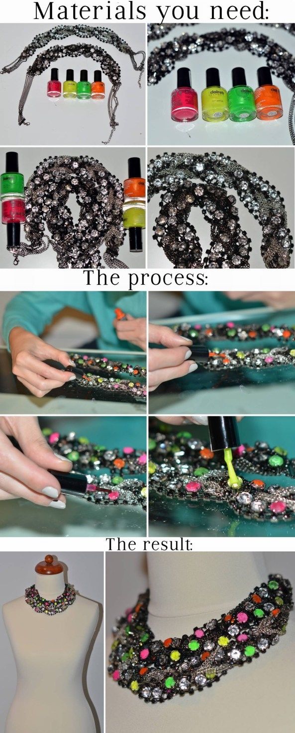 DIY Colorful Necklace
