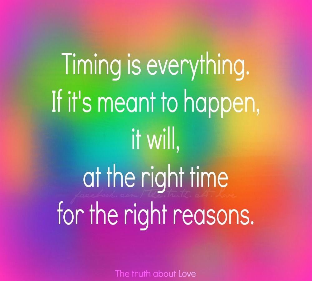 timing