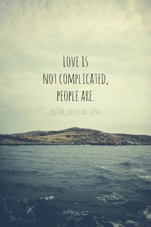 love is not complicated love is not complicated