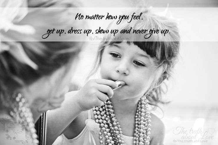 never give up never give up