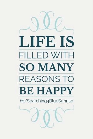 be happy