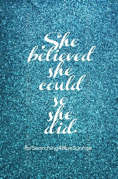 she did she did