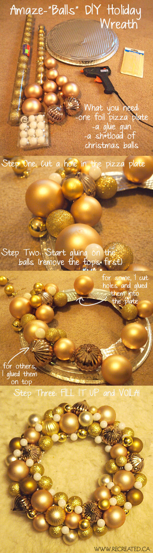 DIY Holiday Wreath DIY Holiday Wreath