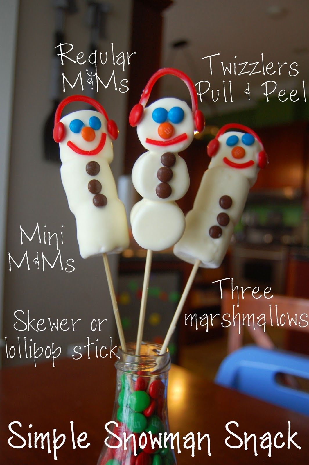 DIY Snowmen Snacks