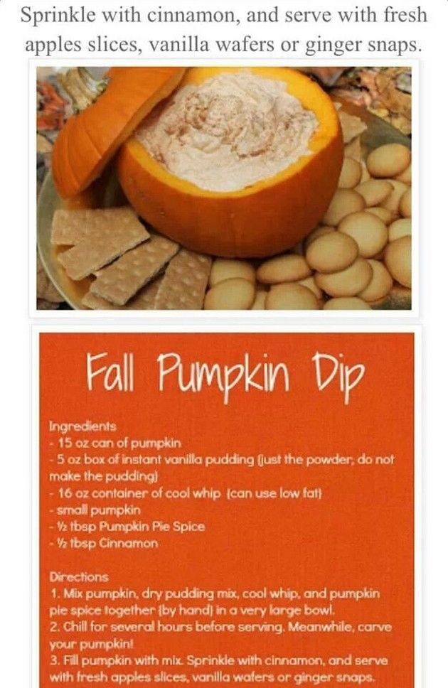 Fall Pumpkin Dip Fall Pumpkin Dip