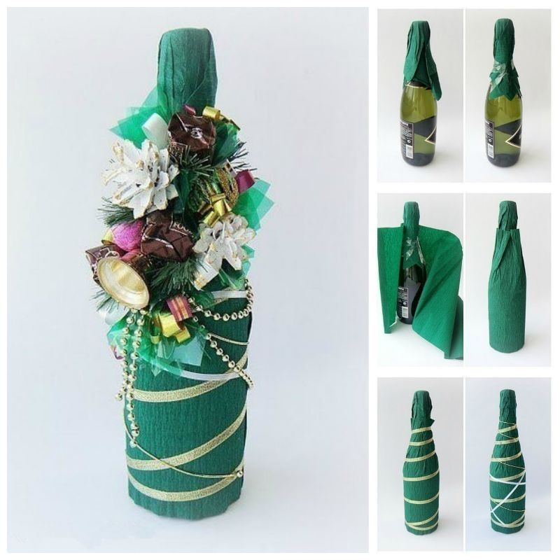 How to make a champagne bottle for the holidays How to make a champagne bottle for the holidays