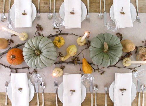 Beautiful Thanksgiving Table