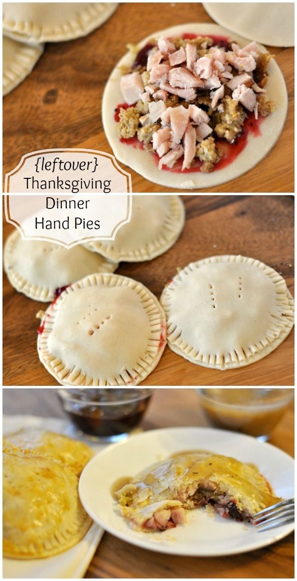 Thanksgiving Leftover Pies