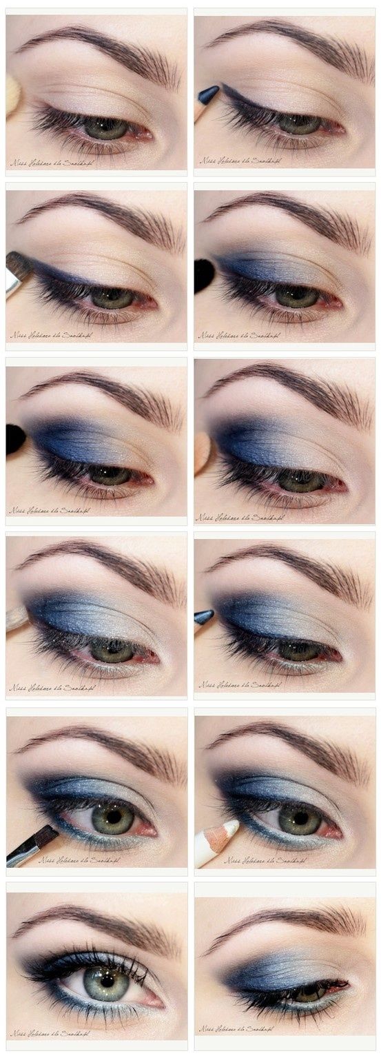 pretty Blue Eye Makeup