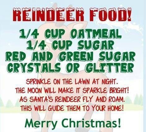 Reindeer Food Reindeer Food