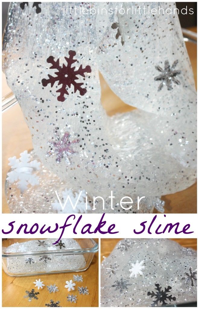 Winter Snowflake Slime