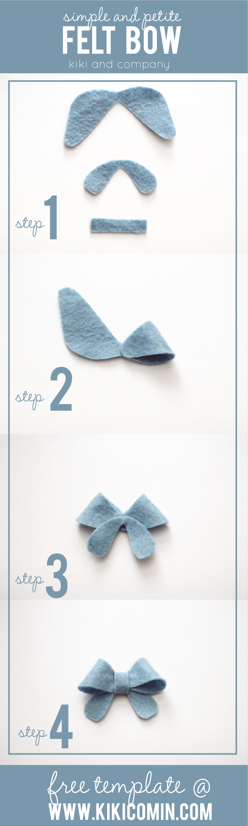 Simple Felt Bow