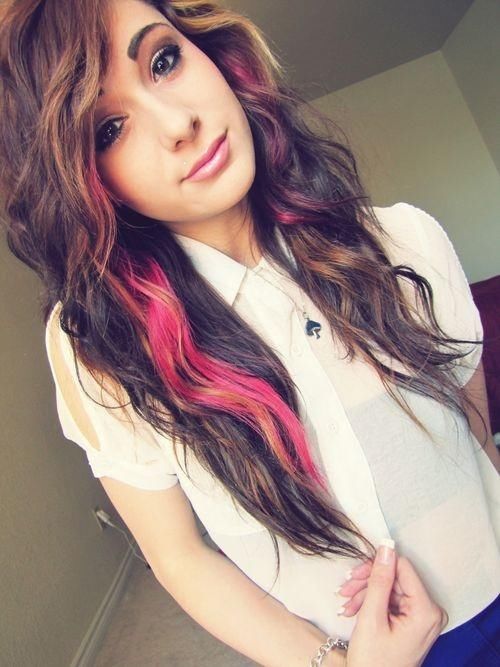 Pink And Orange Hair Colors Pictures, Photos, and Images for Facebook