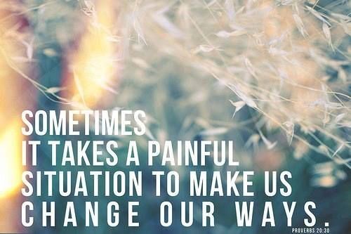 a painful situation