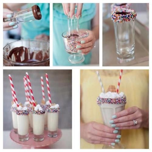 Sprinkled Glasses Sprinkled Glasses