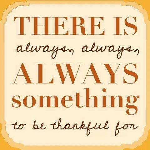 Be Thankful Be Thankful
