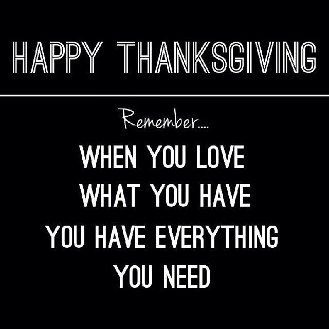 Happy Thanksgiving Happy Thanksgiving