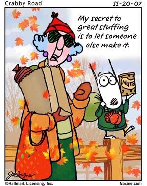 My secret to stuffing is to let someone else make it My secret to stuffing is to let someone else make it