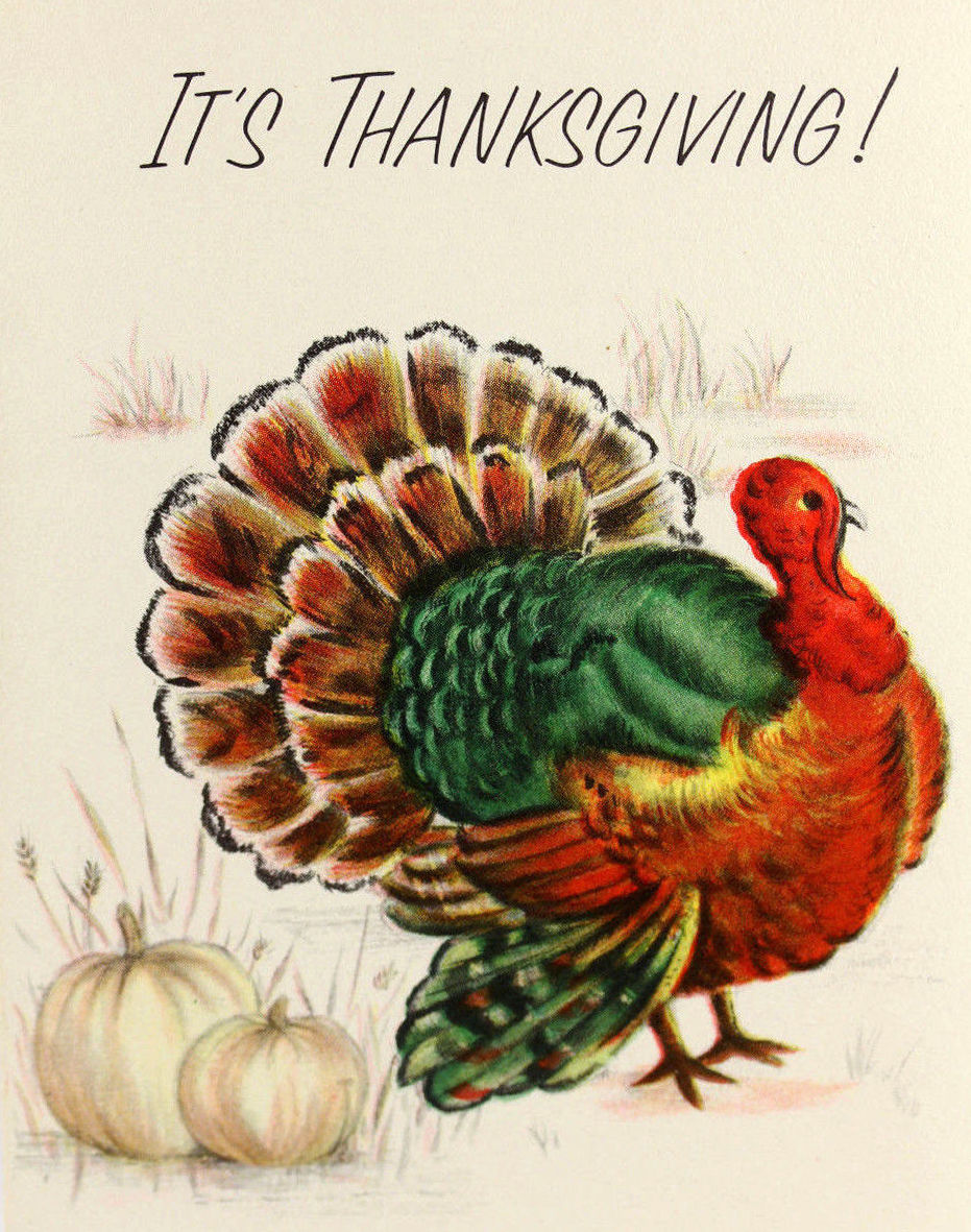 It's Thanksgiving