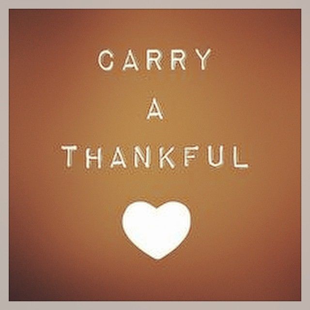 Carry A Thankful Heart Carry A Thankful Heart