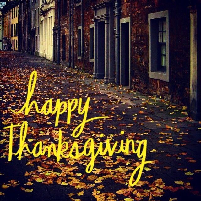Happy Thanksgiving