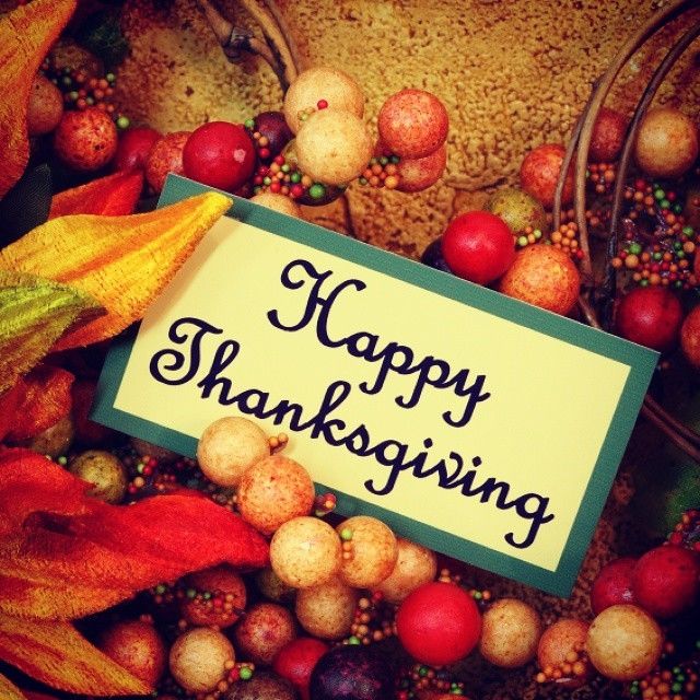 Happy Thanksgiving Happy Thanksgiving