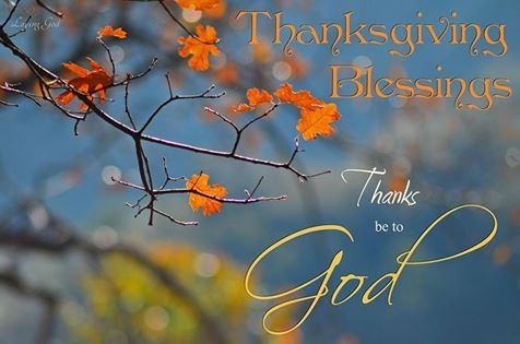 Thanksgiving Blessings Thanksgiving Blessings