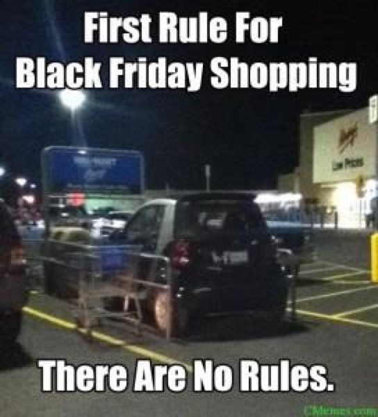 First Rule Of Black Friday